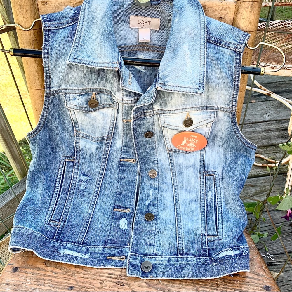 Custom Jean Vest